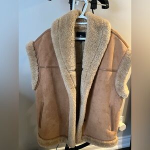 7 For All Mankind Shearling Vest